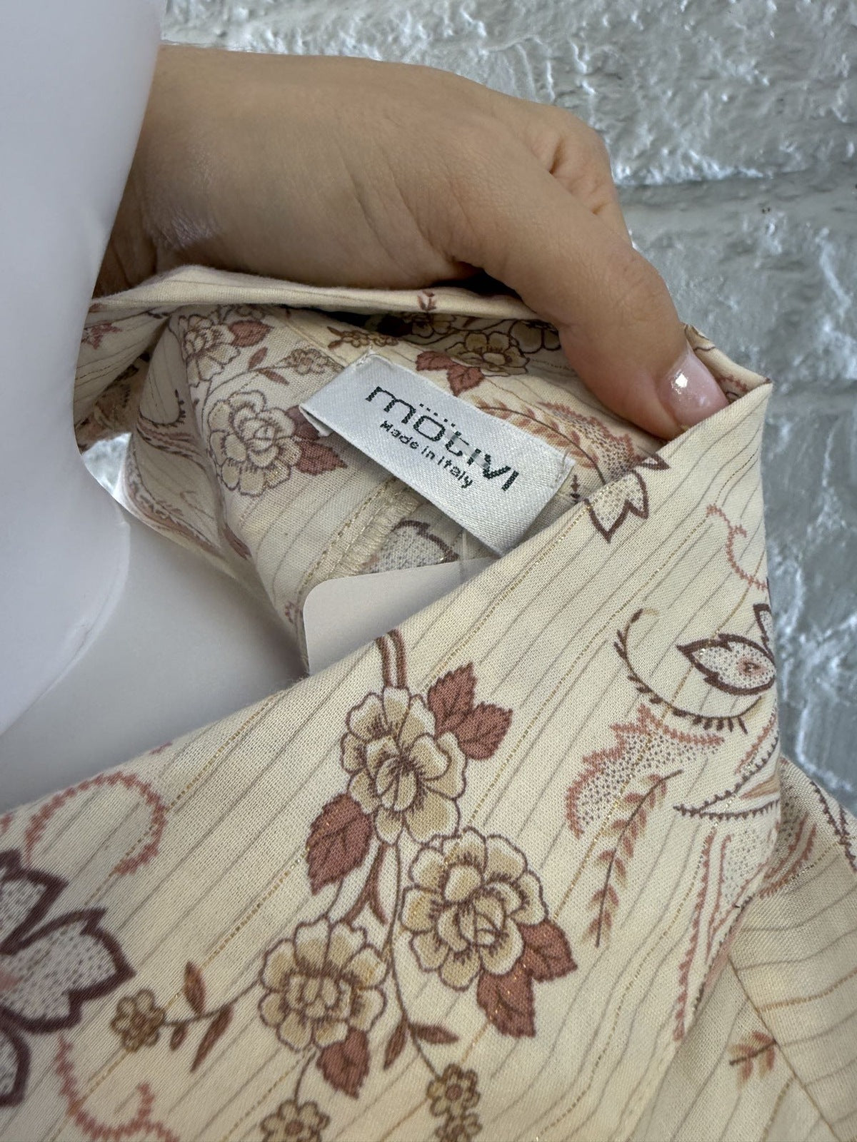 Motivi Pop Button Floral Shirt