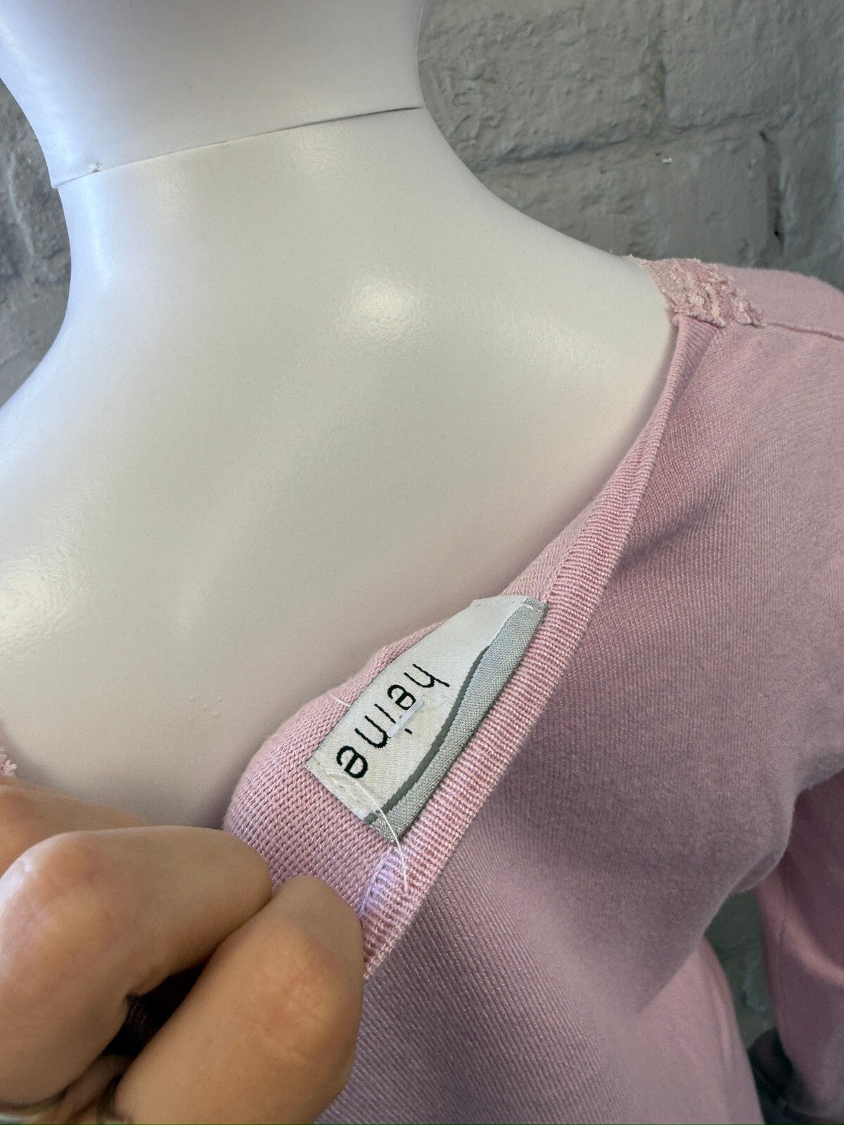Pink Lace Trim Button-Up Cardigan