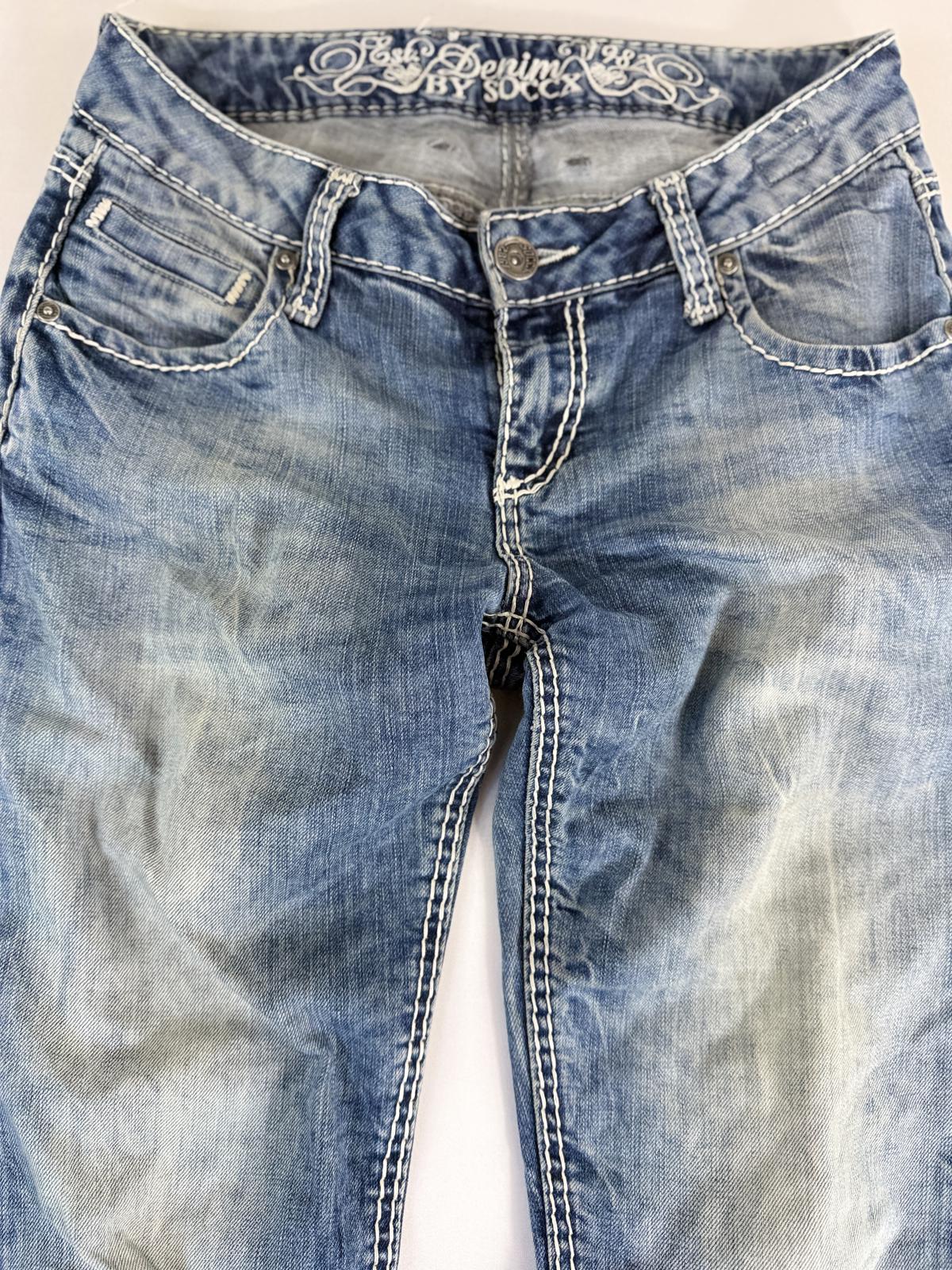 Soccx Women's Denim Jeans Light Wash- SIZE M