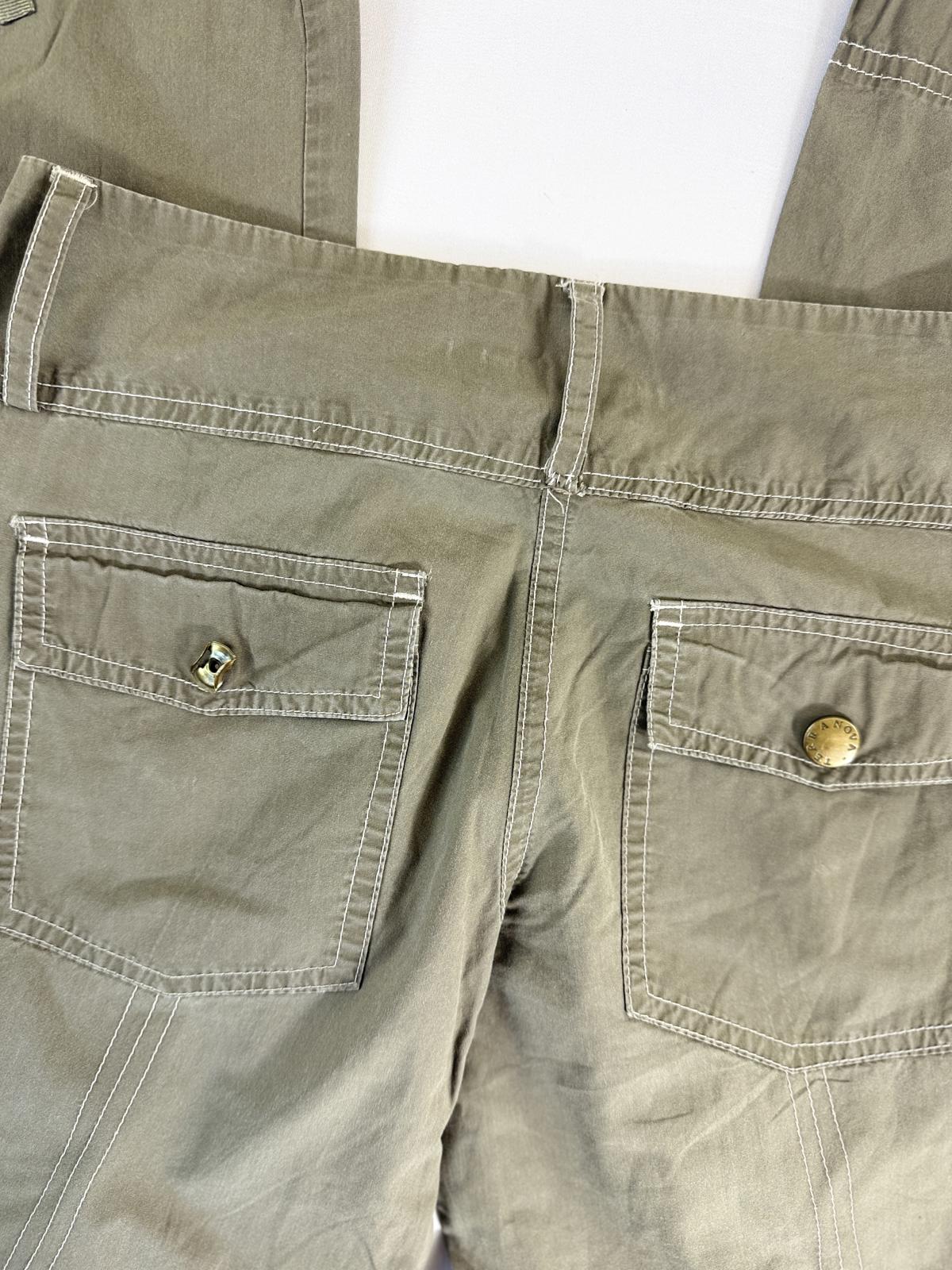 Terranova Khaki Cargo Trousers - SIZE XS