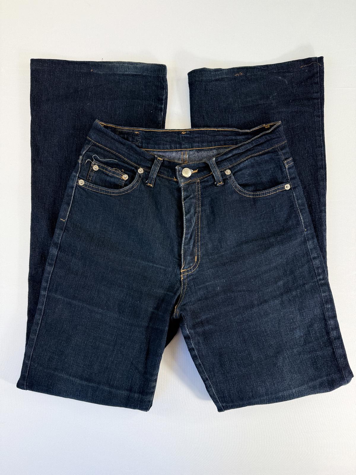 Colas Vintage Dark Blue Flared Leg Jeans- SIZE 10