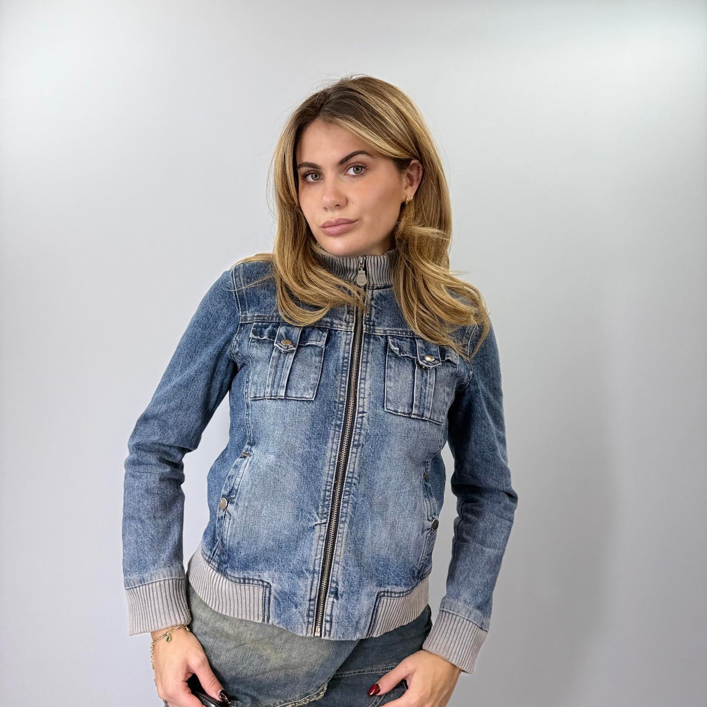 XY Jeans Women's Denim Jacket - Size S/M