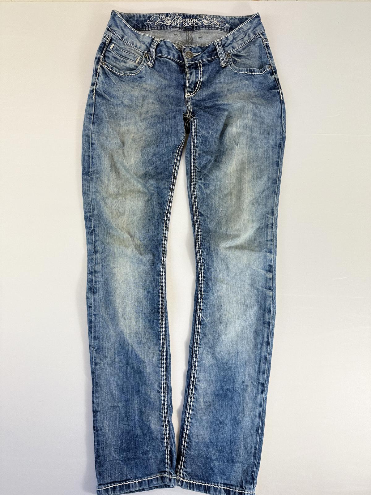 Soccx Women's Denim Jeans Light Wash- SIZE M