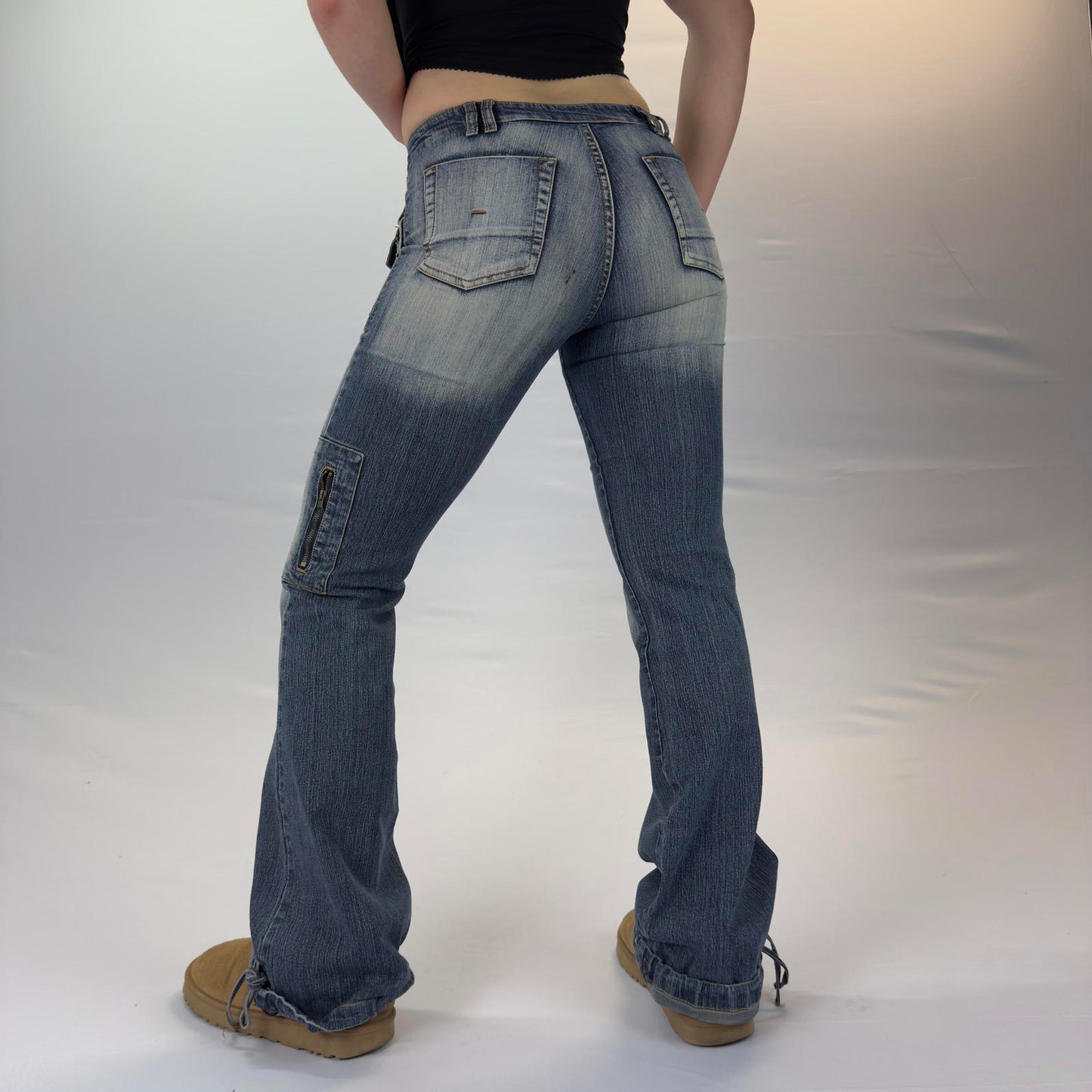 Women's Cargo Jeans- SIZE XS