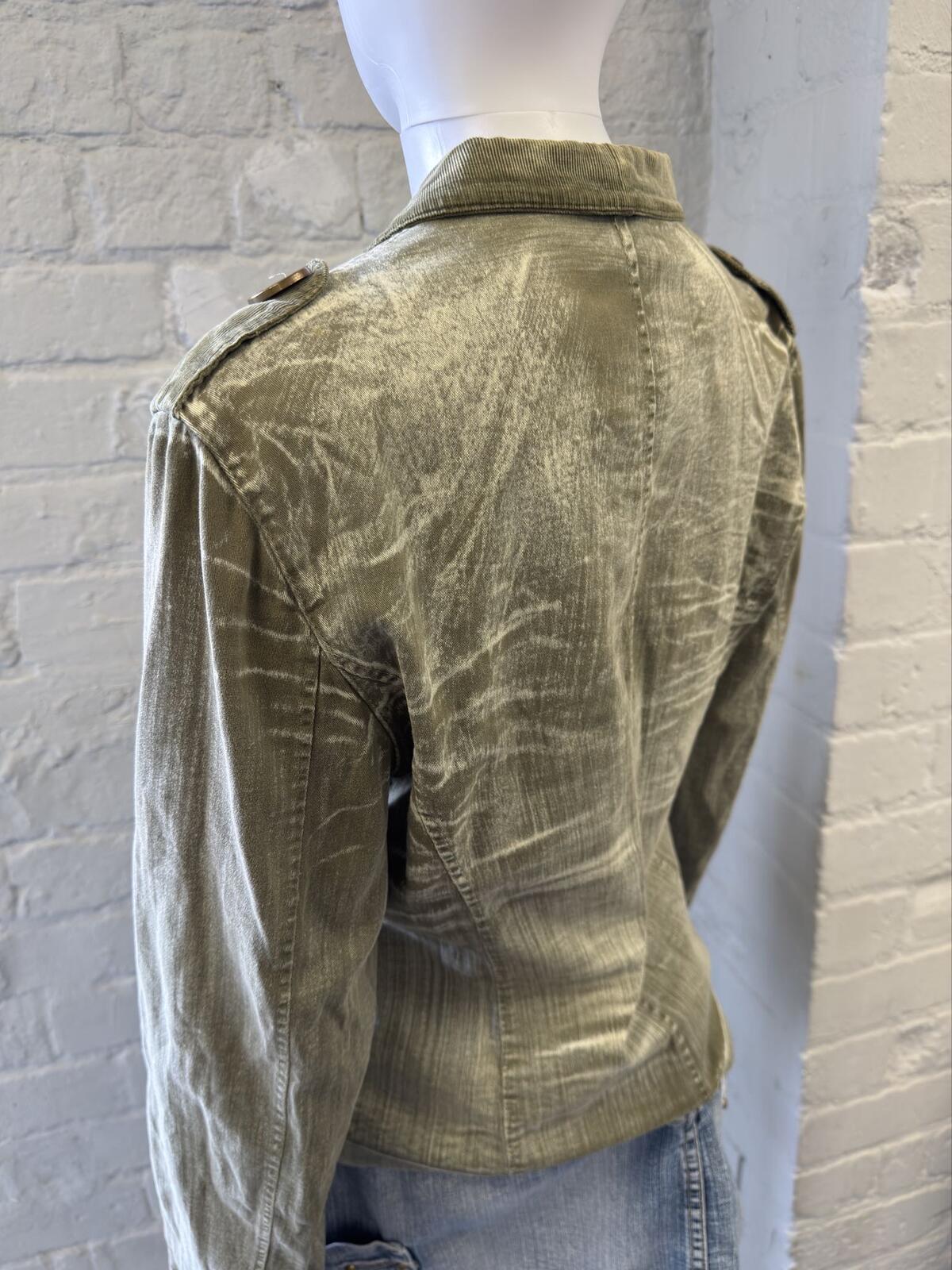 Store X Olive Green Corduroy Blazer Jacket