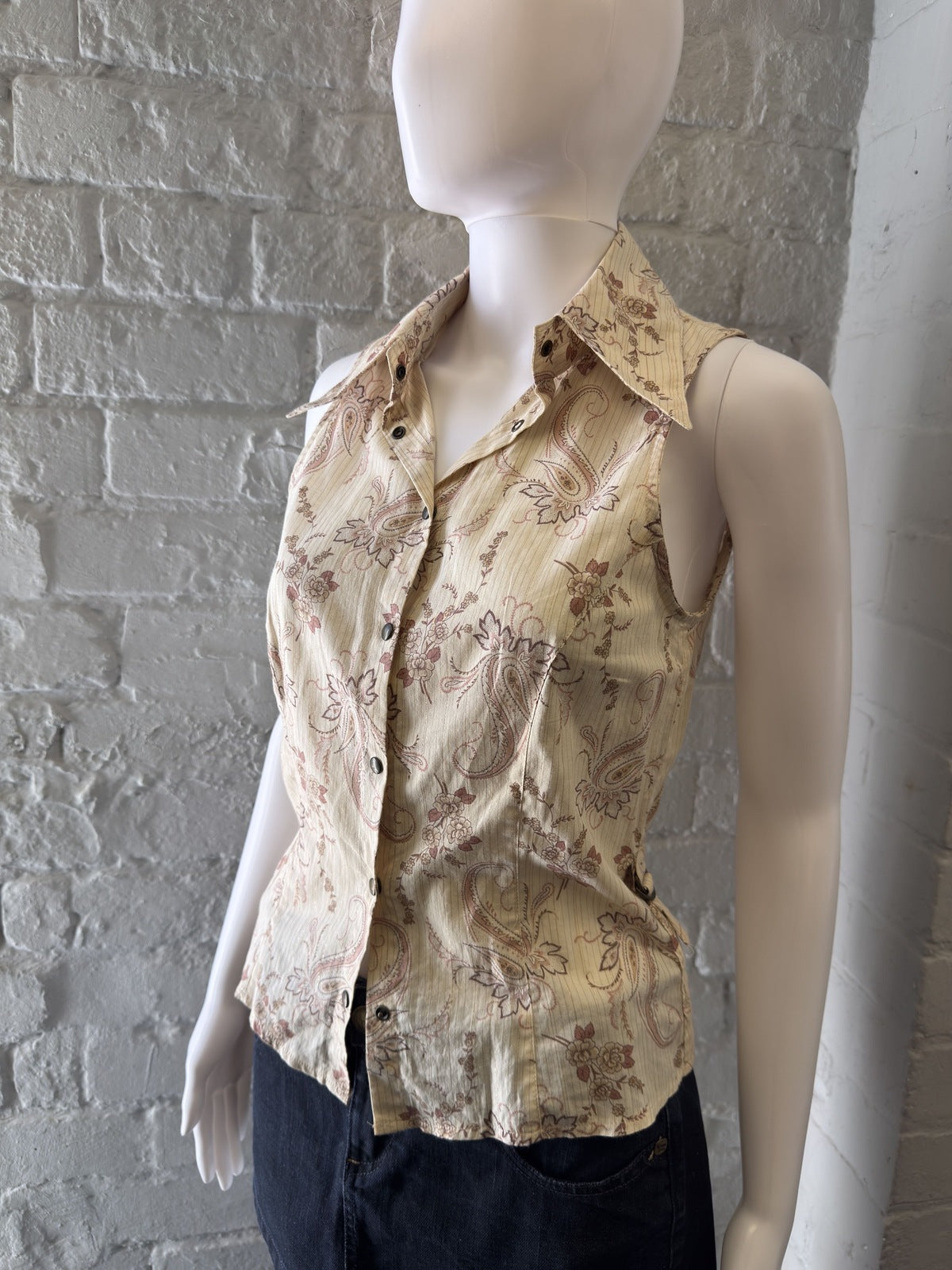 Motivi Pop Button Floral Shirt