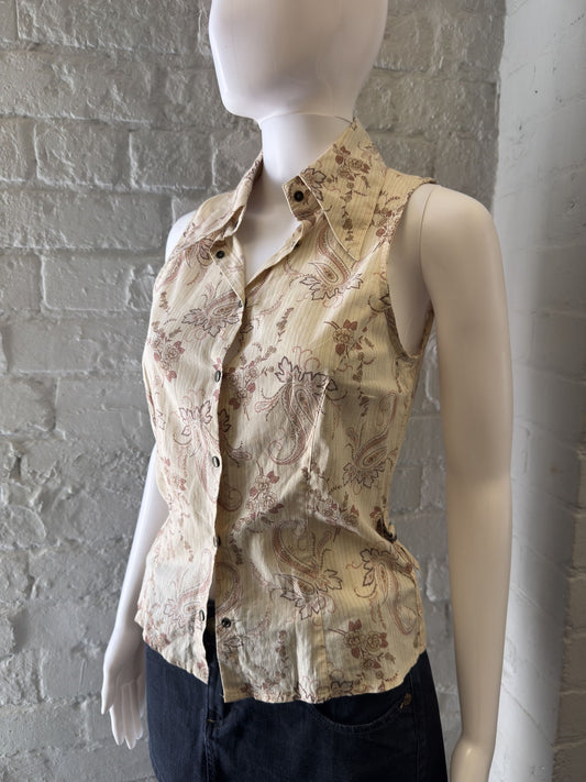 Motivi Pop Button Floral Shirt