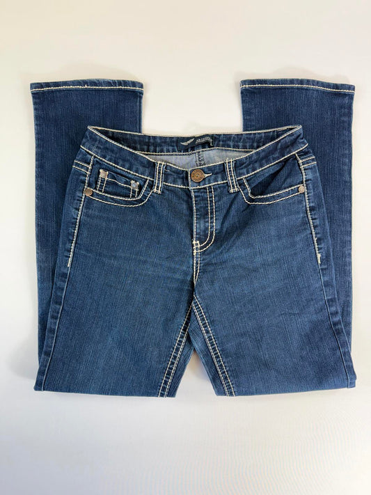 Arizona Women's Blue Denim Jeans- SIZE 14