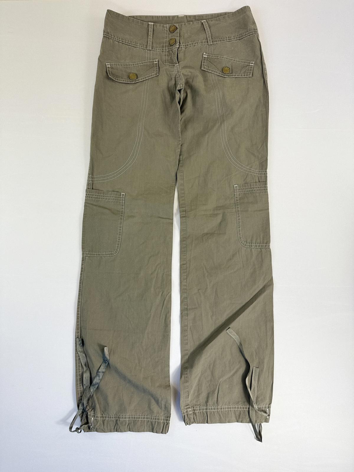 Terranova Khaki Cargo Trousers - SIZE XS