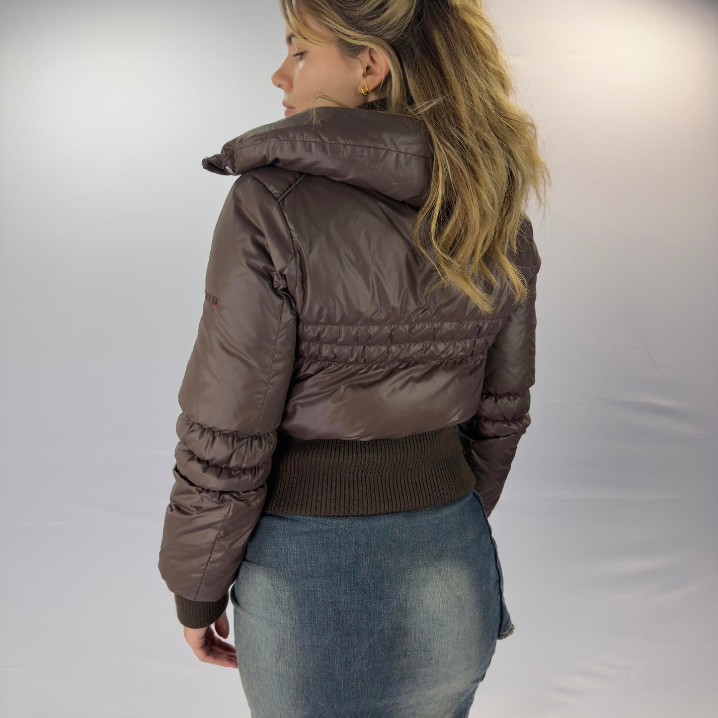 Toy G Brown Puffer Jacket - SIZE 12