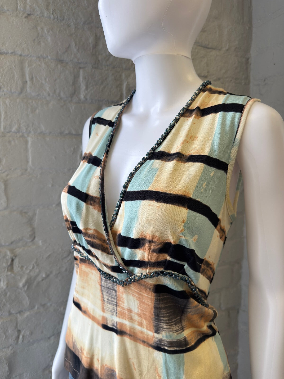 Italian Abstract Tank Top