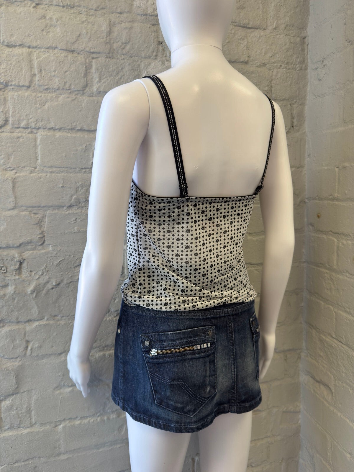 Polka Dot Corset Top