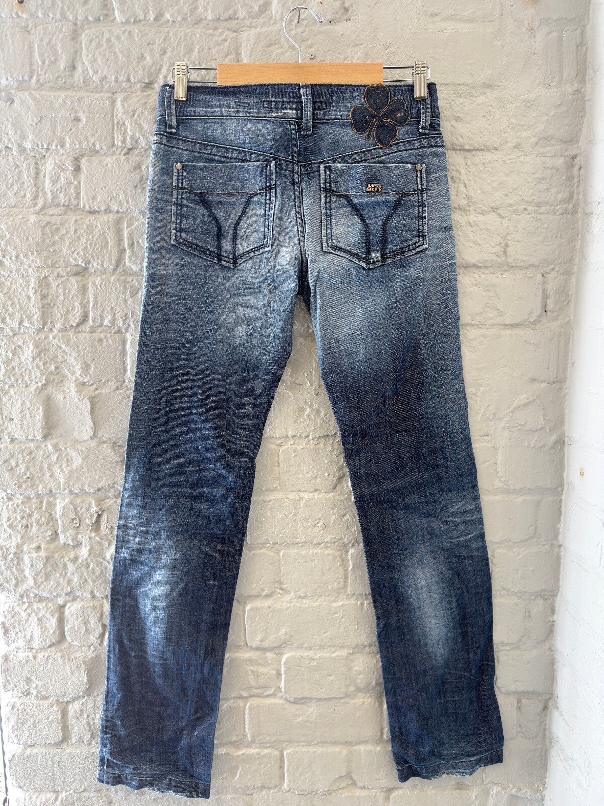 Miss Sixty Straight Leg Blue Denim Jeans