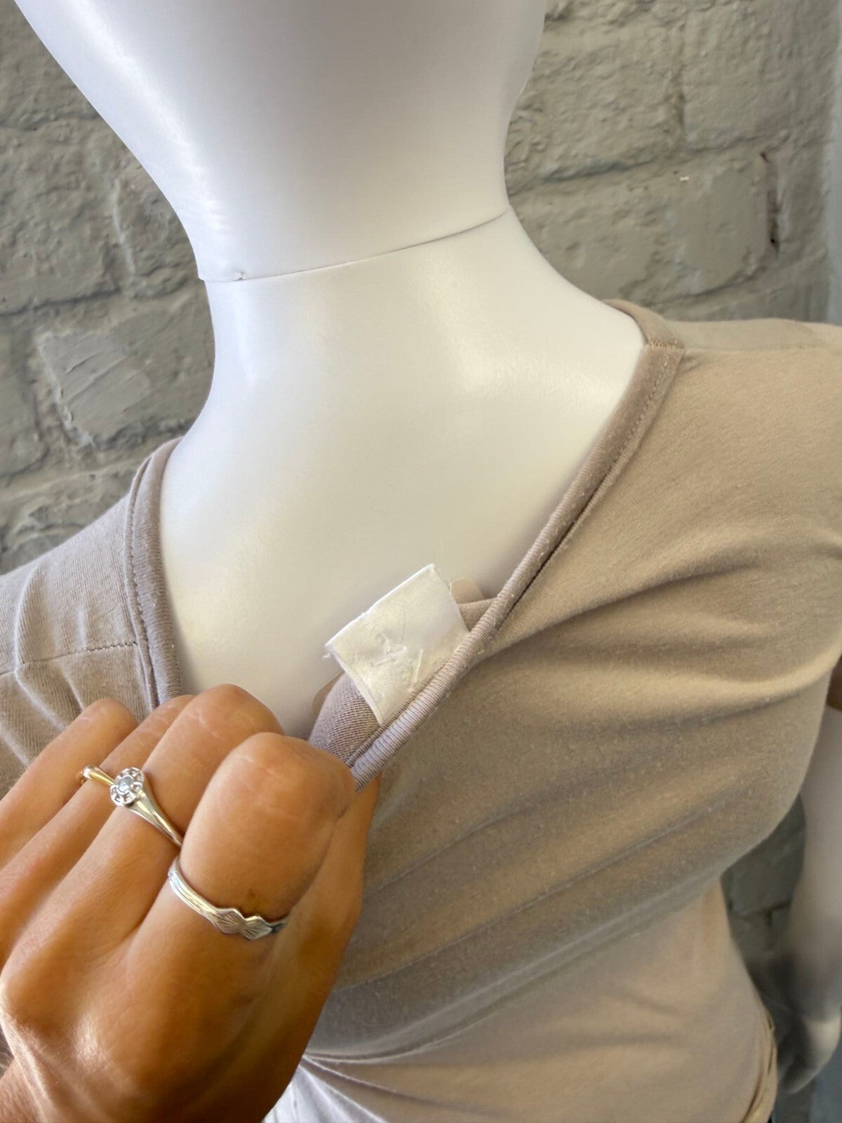 Taupe Graphic Short Sleeve T-Shirt