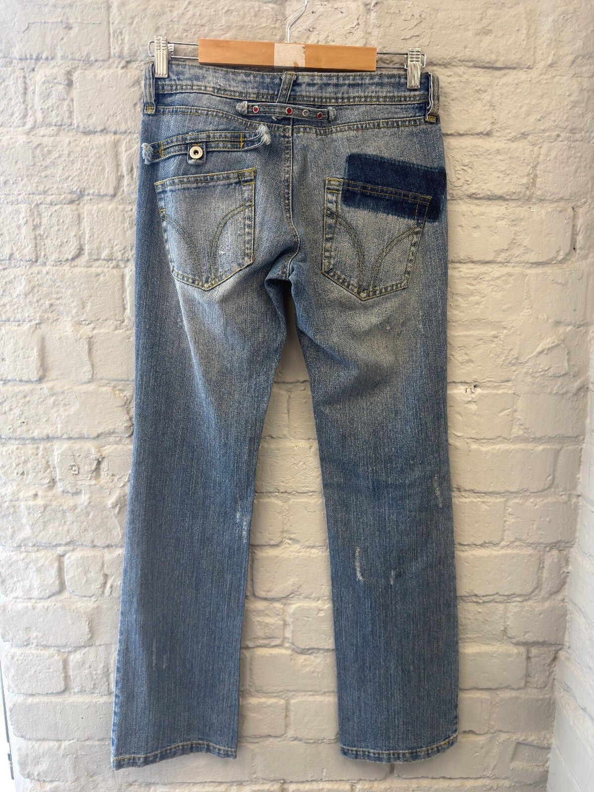 Dolce & Gabbana Vintage Light Wash Denim Jeans