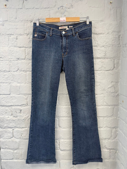 Miss Sixty Blue Denim Bootcut Jeans