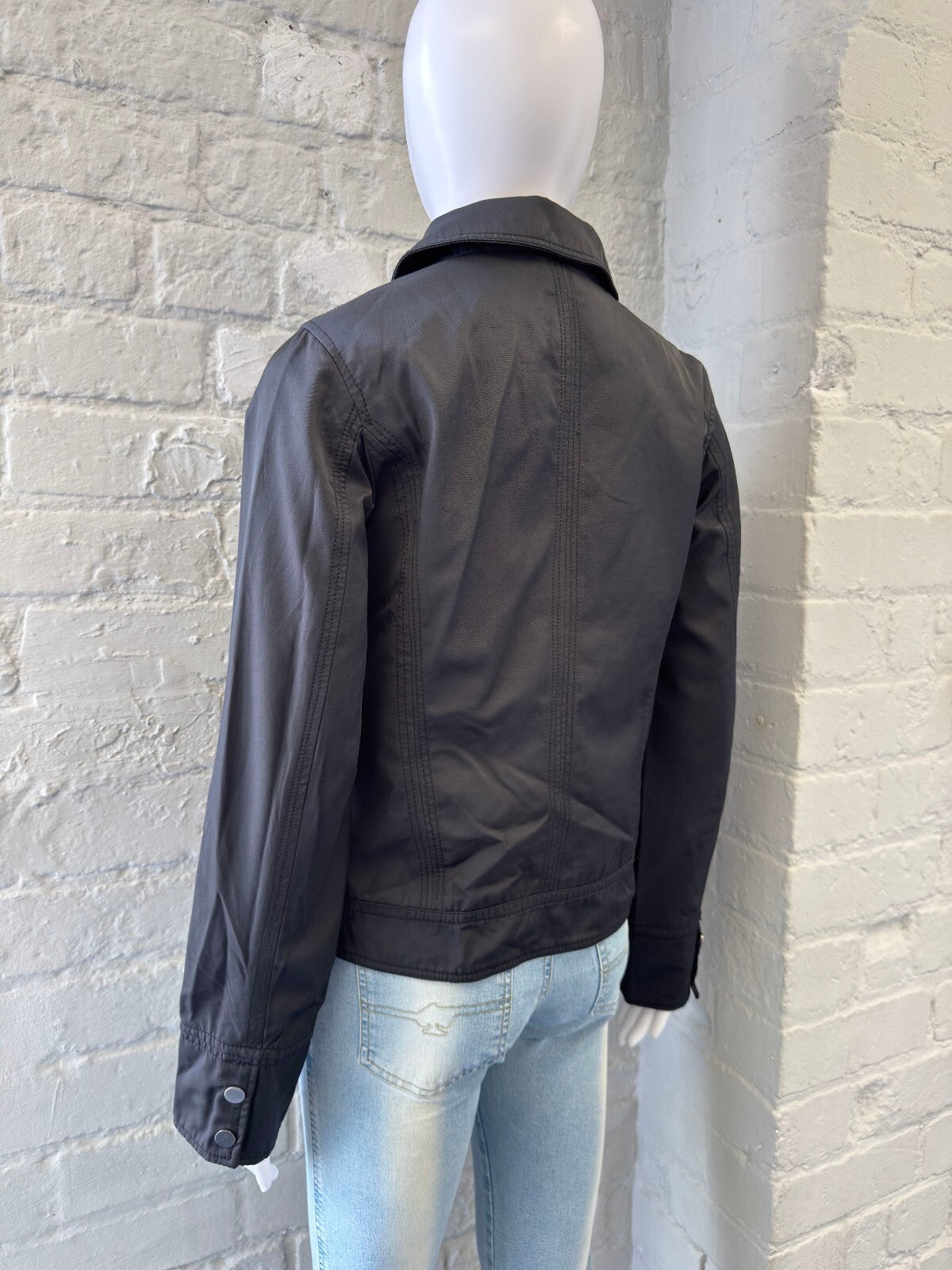 Vintage Elevated Basic Black Jacket