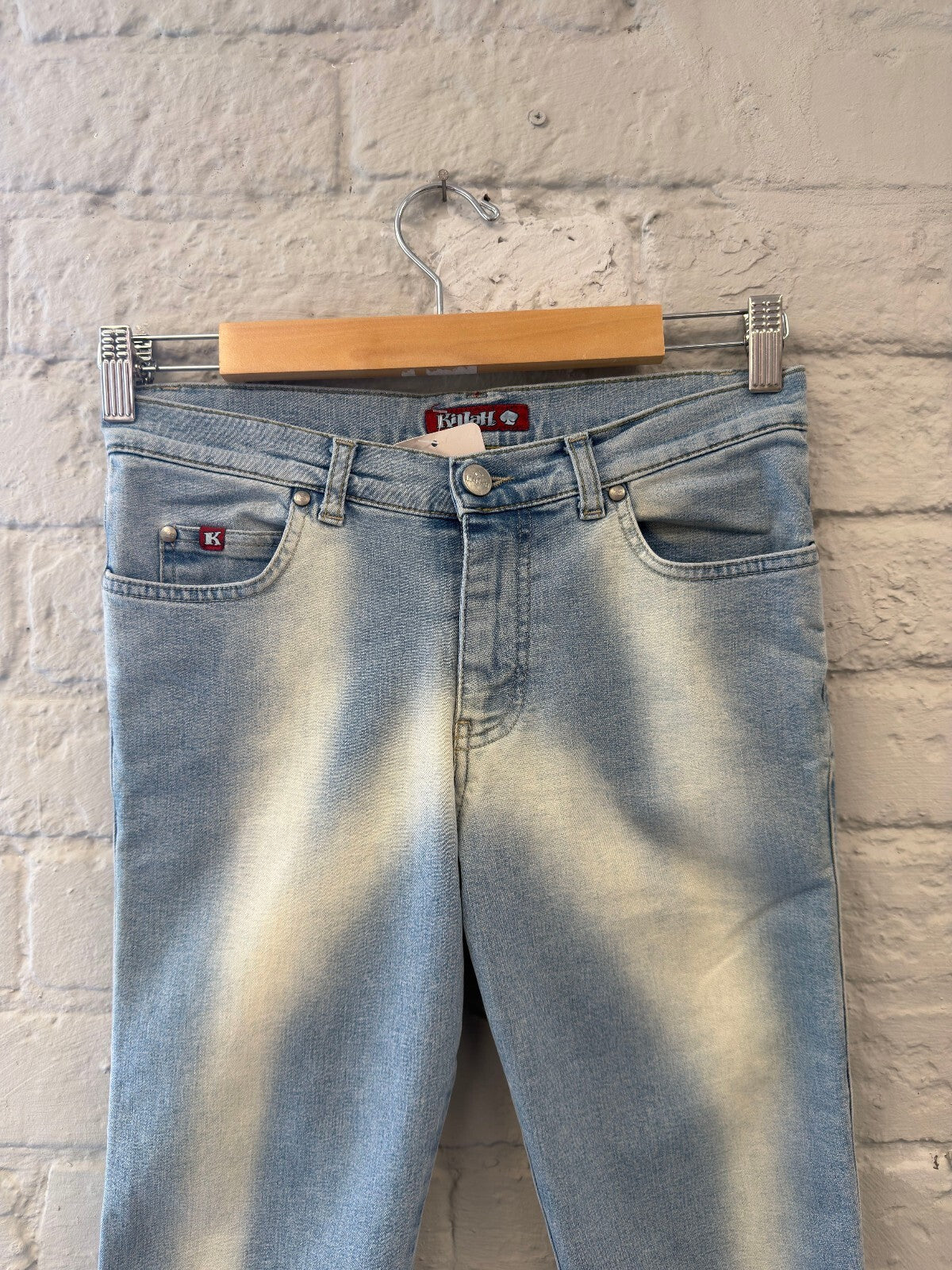 Killah Miss Sixty Light Wash Flared Jeans