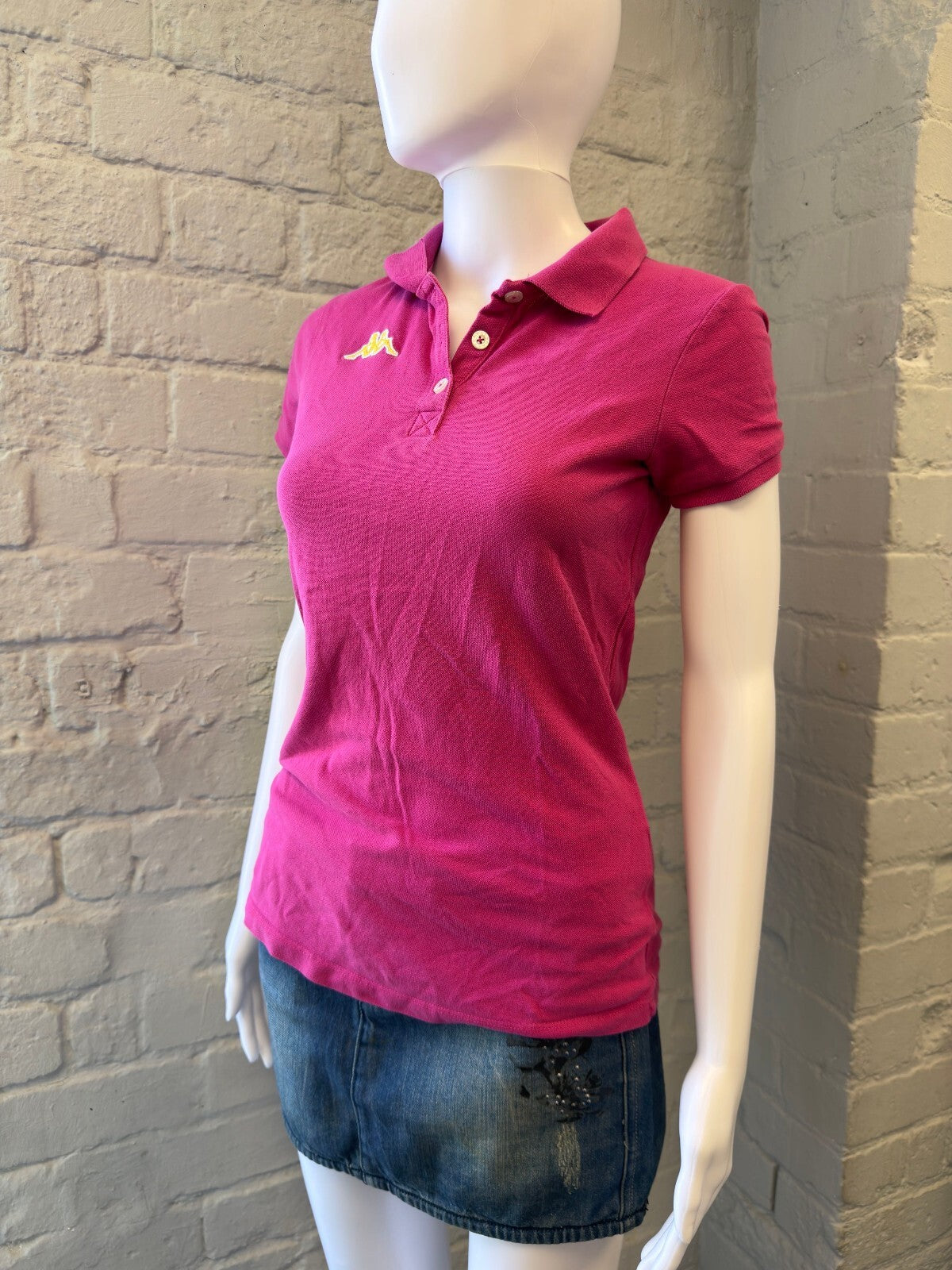 Kappa Pink Polo Shirt