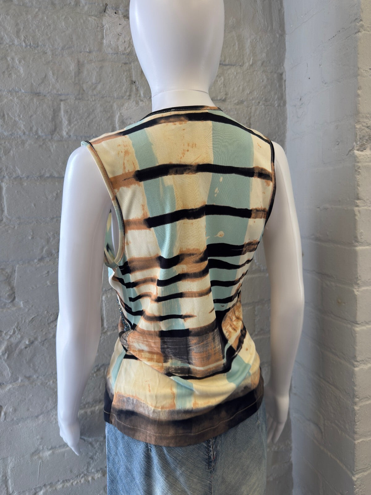 Italian Abstract Tank Top
