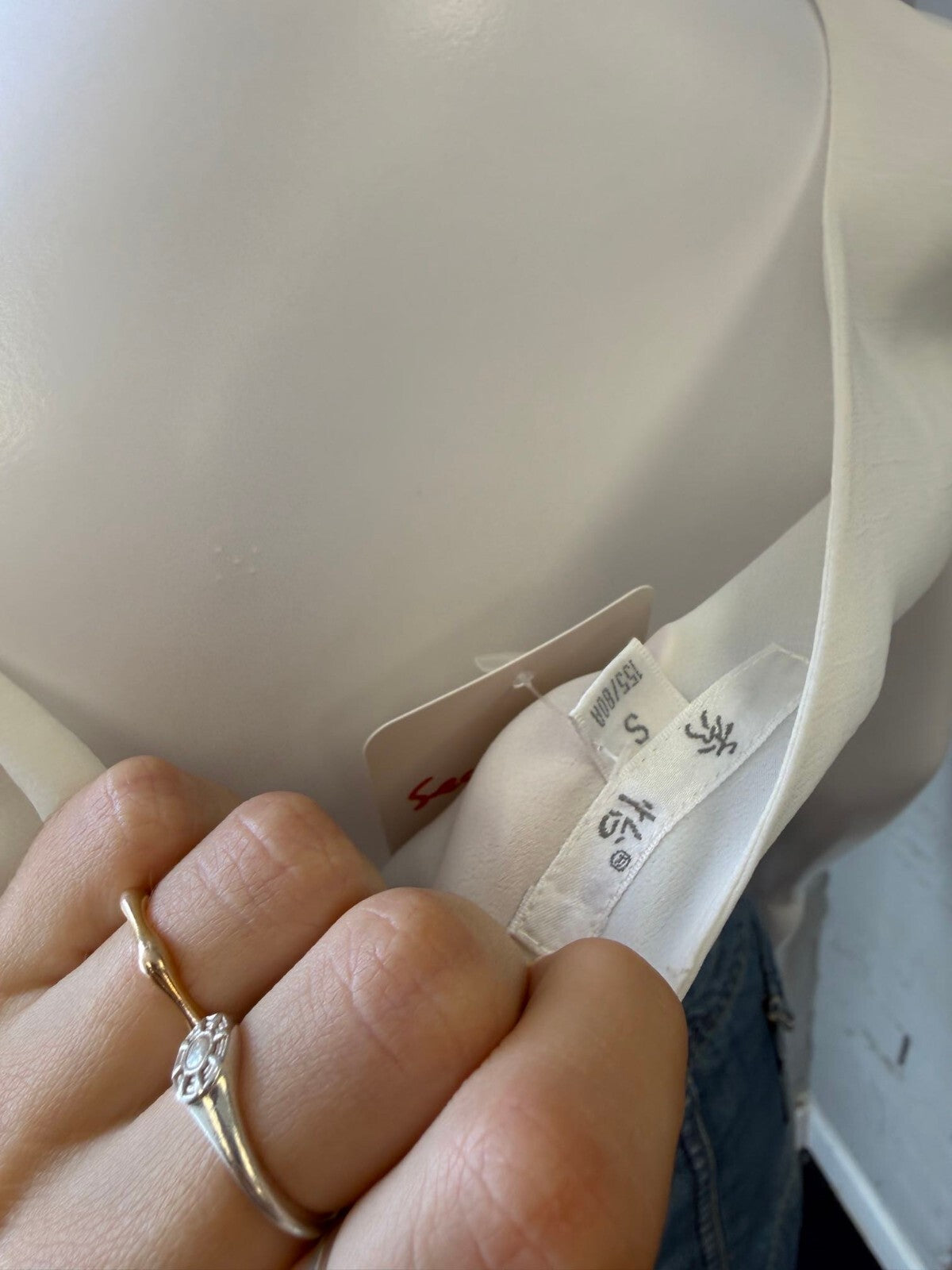 White Sleeveless Sheer Floral Top