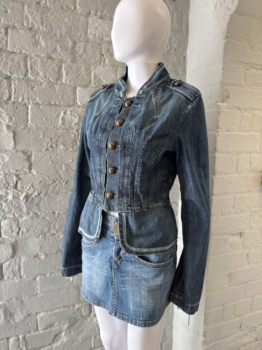 Diesel Military Denim Jacket