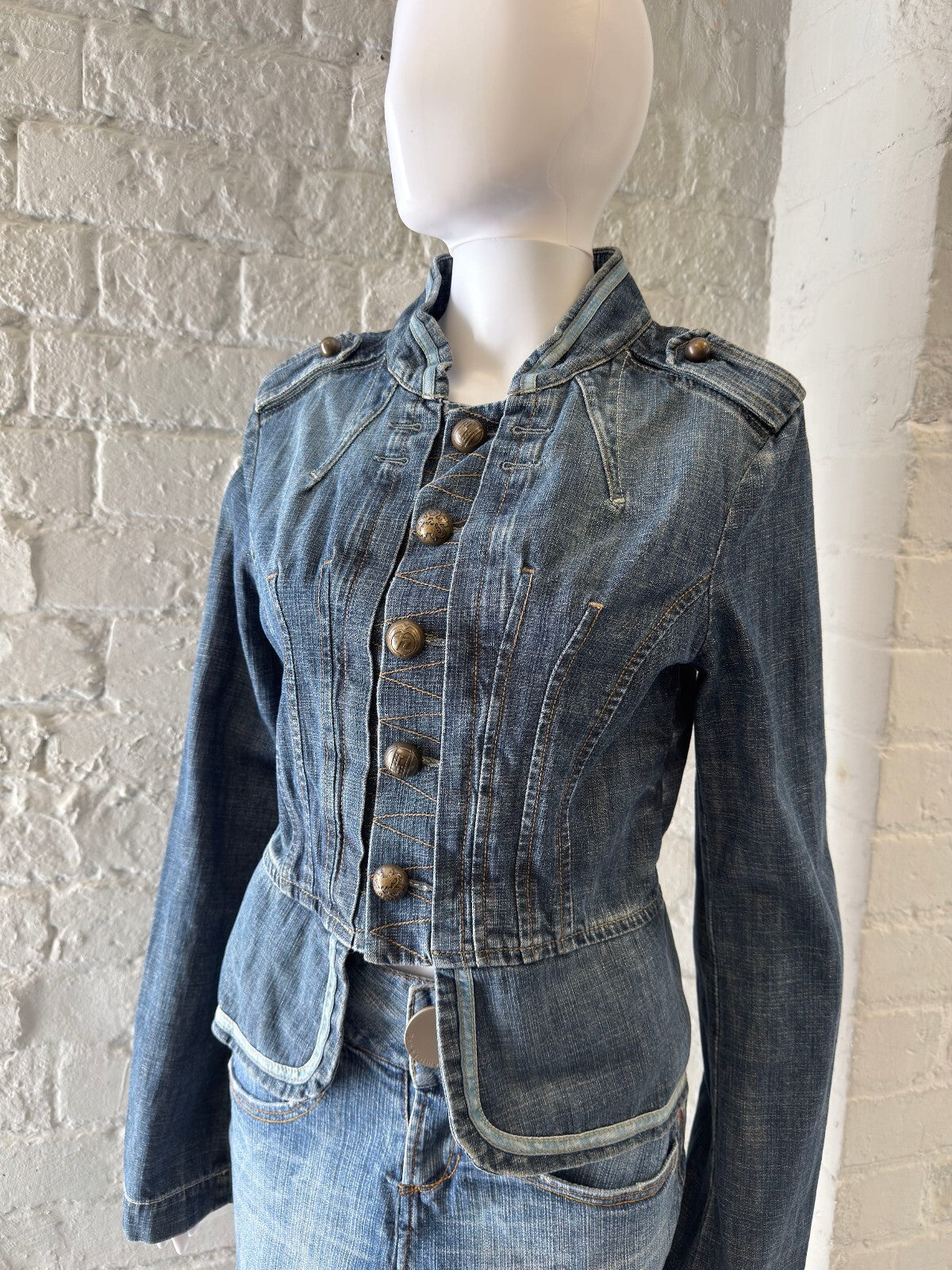 Diesel Military Denim Jacket