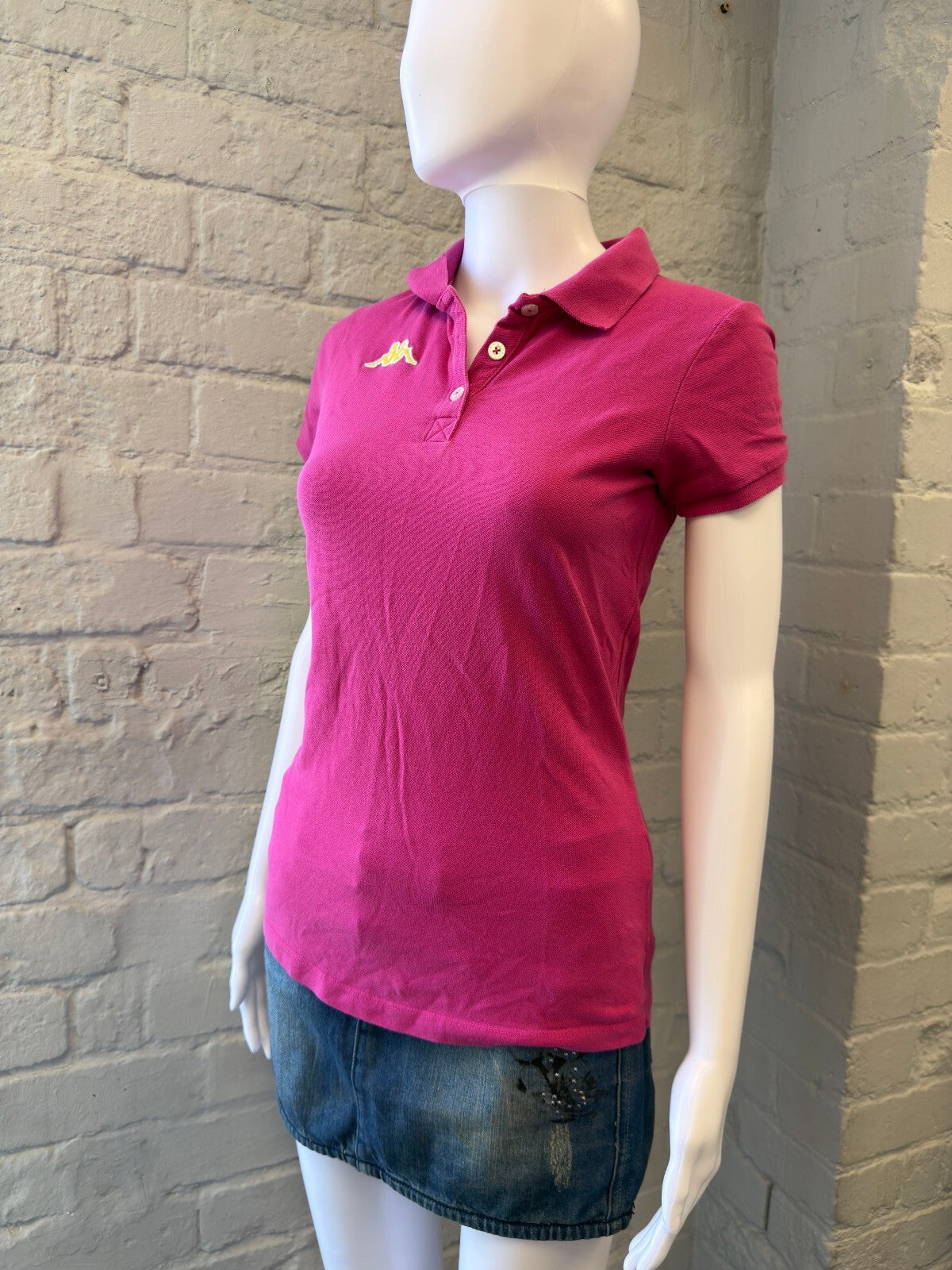 Kappa Pink Polo Shirt