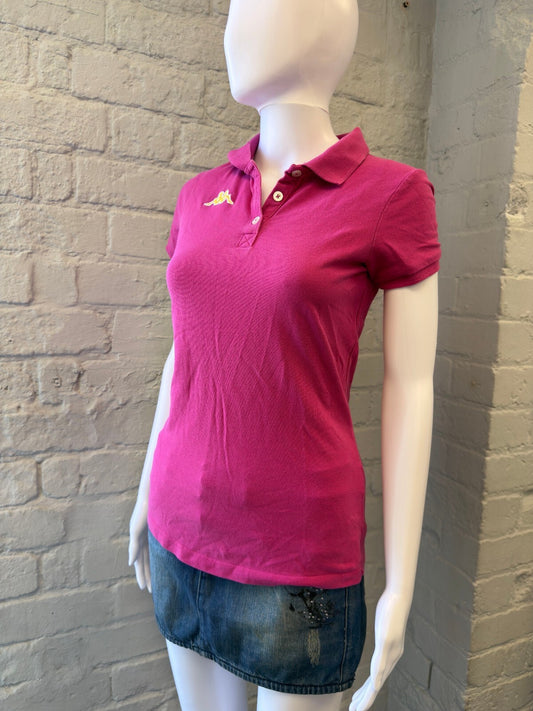 Kappa Pink Polo Shirt