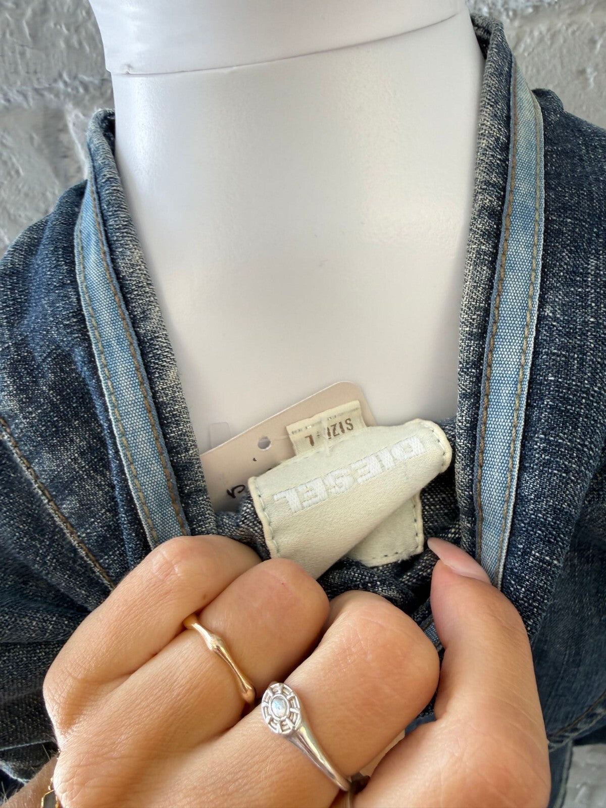 Diesel Military Denim Jacket