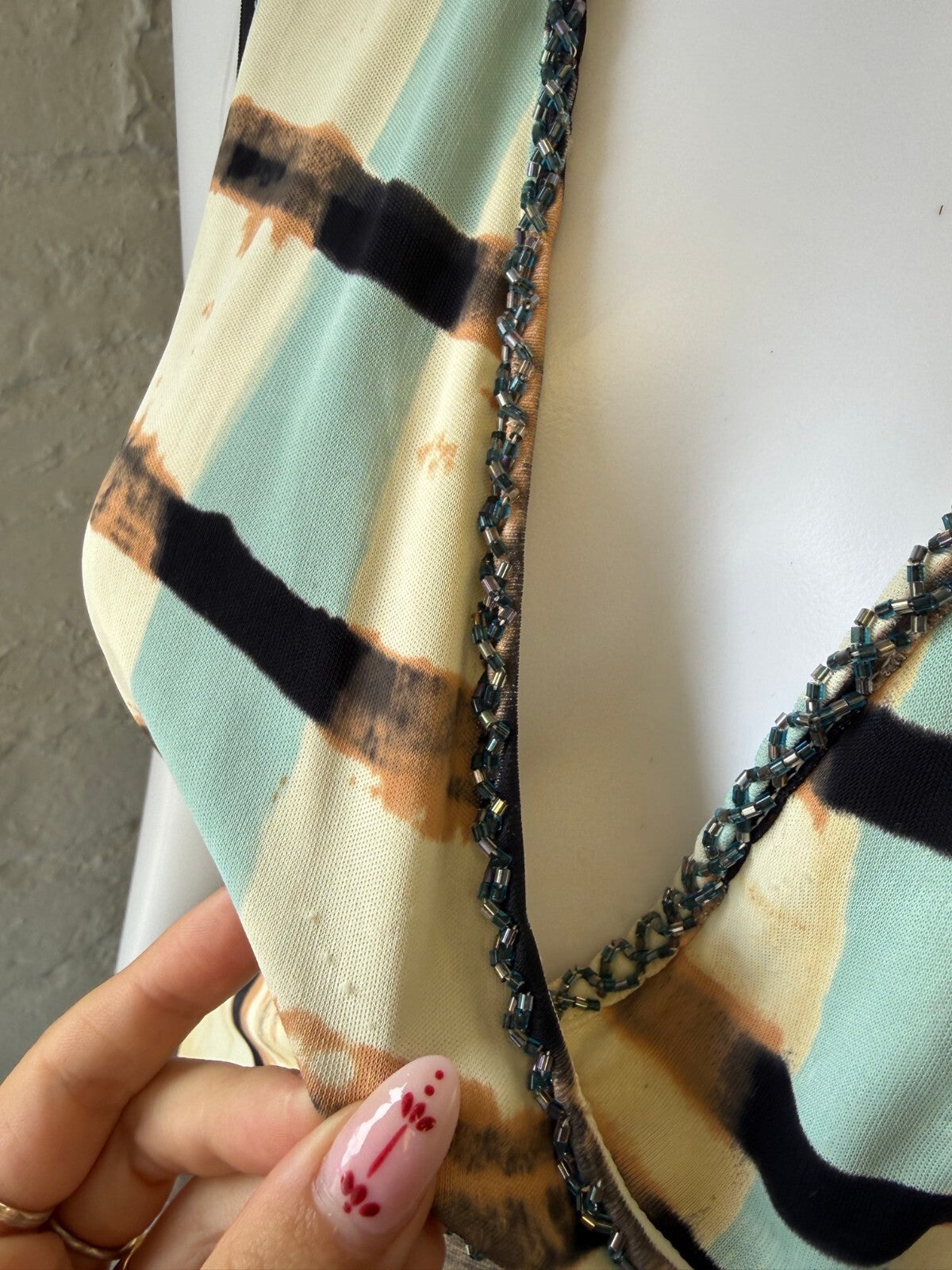 Italian Abstract Tank Top